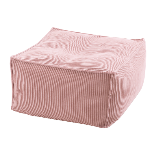 Wielofunkcyjna, wielka pufa wypchana granulatem. Wykonana z miękkiej i prążkowanej tkaniny sztruksowe z technologią Easy Clean.