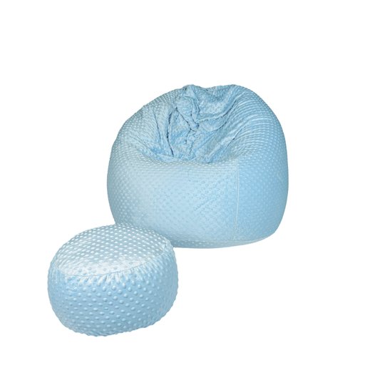 Fotel Plusz Minky + Pufa GRATIS