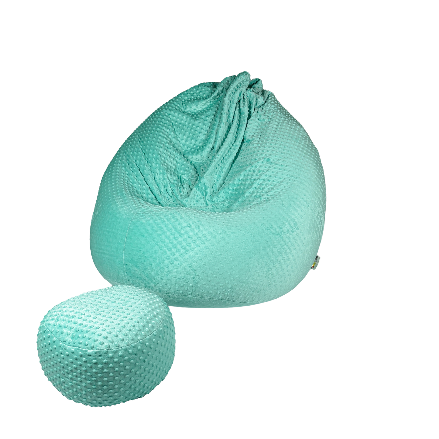 Fotel Plusz Minky + Pufa GRATIS