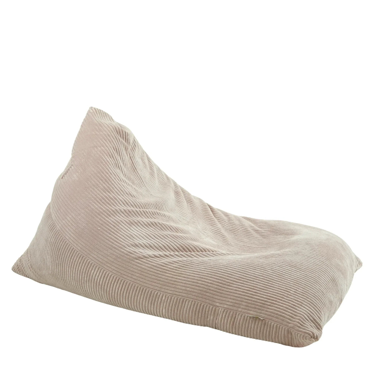Fotel Poducha Joy Sztruks w kolorze toffi, niska poducha ze sztruksu Easy Clean do siedzenia i leżenia, 130 cm