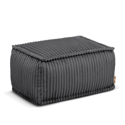 Pufa Atol Cozy w kolorze Grafit, zdjęcie produktu